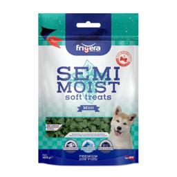 Frigera Semi Moist Bløde Kornfrie Hunde Godbidder med Mint 165g